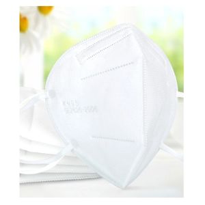 White Gray 4 Layers FFP3 Disposable Face Mask , Surgical FFP3 Dust Mask