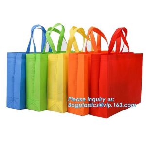 hot sealed non woven bag, cheap logo printed non woven shopping bag, Custom