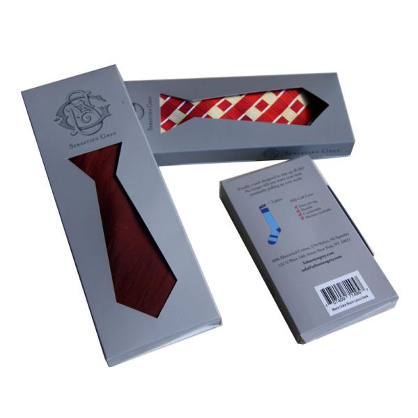 Tie Bag 250gsm Paper Custom Gift Boxes Folded Environmental Friendly