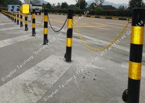 China Durable Removable Security Bollard Driveway Fold Down Security Post 16kg Weight on sale