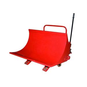 Cradle Type Fabric Cloth Roll Trolley Stacking Hydraulic Textile Trolley