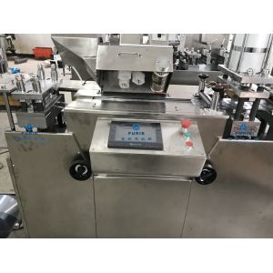Flat - Plate Type Small Blister Packing Machine With Button Pannel Operation