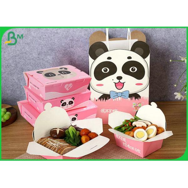 Eco-friendly Material 300G PE Coated Paper For Making Lunch Box Eco - Friendly Material 300G PE Coated Paper For Making Lunch Box