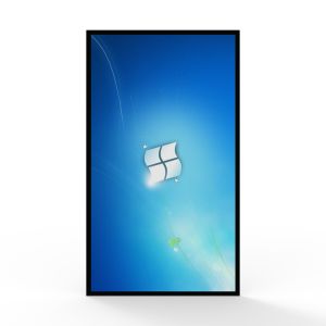 High Brightness 86 Inch Infrared Touch Screen Wall Mounted Advertising Display