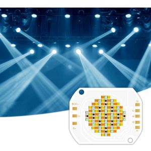 3545 Five Color COB LED Chip 620m 460nm 520nm 2700k 6500k 45-48v Cri95 For