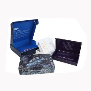 300g CCNB Flute Custom Size Hats Hair Accessory Mailing Packaging Boxes for