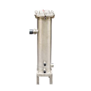 SUS304 SUS316 63mm Cartridge Precision Water Filter 1-100um