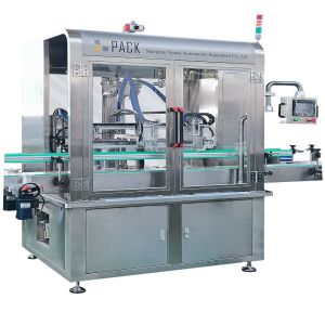 Full Automatic Piston Chemical Liquid Soap Bottle Tracking Filling Machine