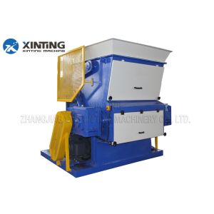 Crusher Single Shaft Shredder Two In One Machine For Plastic Paper Plastic Films Bottles