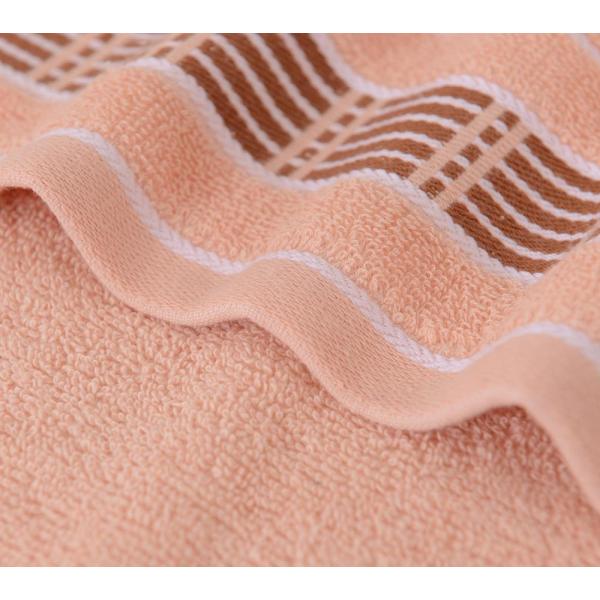 Revolutionize Your Bath Experience with Our 70*140cm Bath Towel in Solid Color Stripes