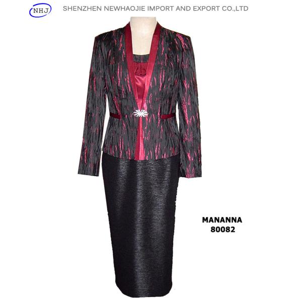 Quality colour combination suits &jacket and skirt suits wholesale