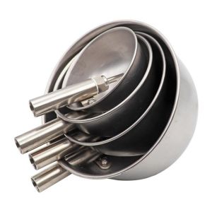 15cm Diameter 304 Stainless Steel Water Through Drinking Bowls Pig Water