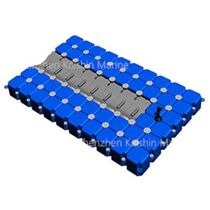 High-Density Polyethylene Modular Floating Dock with Blow-Molding Process for