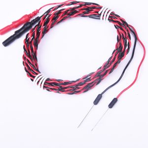 Moulded Twist Wire Sterilized Disposable Subdermal Needles 0.4x19mm