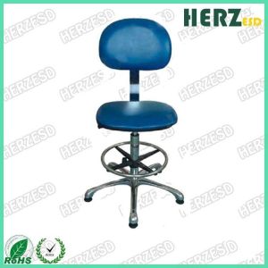 Blue Color ESD Safe Chairs Adjustable Height 660-860mm Arm Rest Available