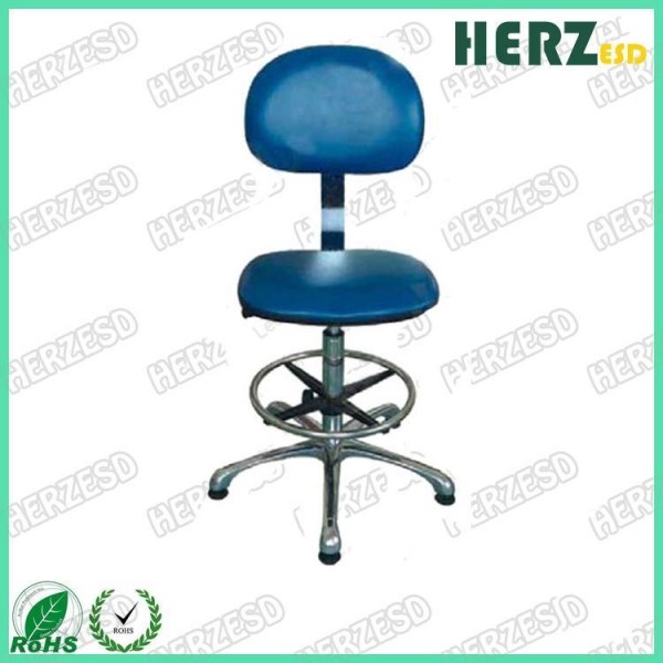 Quality Blue Color ESD Safe Chairs Adjustable Height 660-860mm Arm Rest Available wholesale