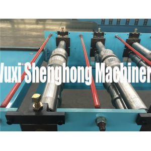 Colored Steel Self-locked Roofing Tile Machine with 0.6m Width Coil