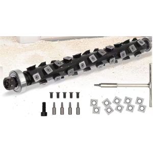 Helical Cutterhead For DeWalt DW735 DW735X Planer With Extra 10 Pack Carbide