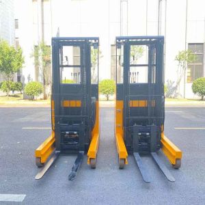 Multi direction Electric Reach Forklift Walking Pallet Stacker 2500KG