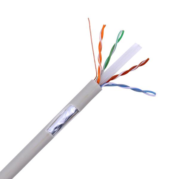 Quality Cat 6e Cat6 Cable Network FTP UTP Cat6e Cat6 305m 1000Ft Ethernet PVC Cover Material wholesale