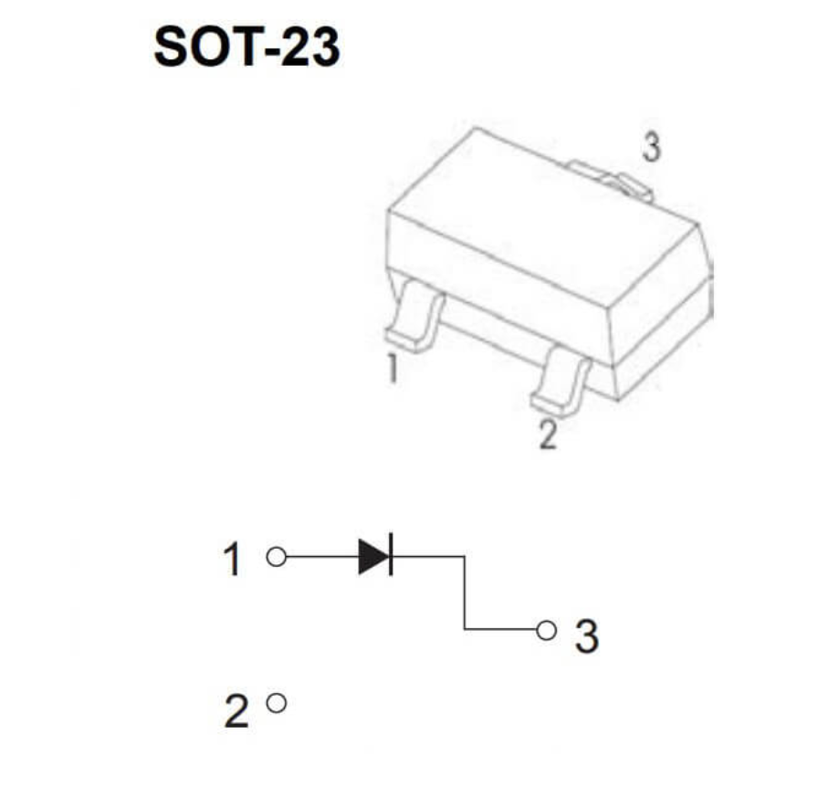 SOT-23 Package Outline Plastic Encapsulated Switching Diodes Designed for