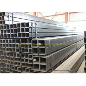 Cold Rolled Square Galvanized Tubing For Steel Structure Buildings