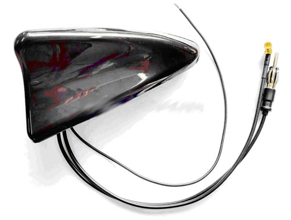 High Precision Shark Fin Car Aerial , Passive TV Antenna M8 Screw Thread Installation