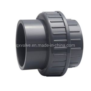 UPVC/PVC Socket Single/Double Union Ball Valve for Water Supply Customized