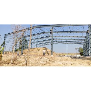 Light Steel Structure With Advantageous Corrosion Protection Structural Steel