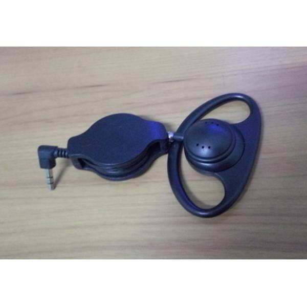 Quality A single-sided earphone with retractable cable for conference system or tour guide systems wholesale