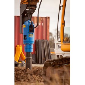 Excavator Hydraulic Earth Auger Drill Attachment Earth Auger