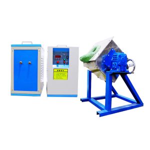 China 5-8mins IGBT Small Copper Smelter Induction Furnace For Aluminium Melting on sale