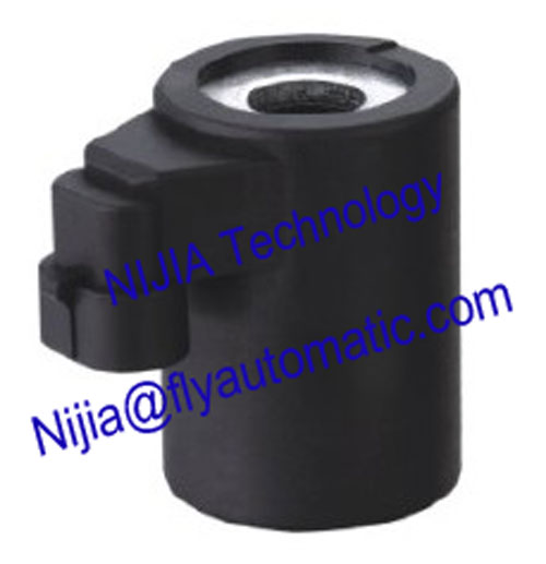 22W Auto 24VDC Solenoid Coil , Φ 14.1 × 51.5mm BRC Reducer Coil