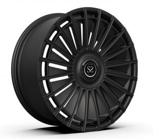 Cheap 22inch 22x9.5 Monoblock Forged Rims Satin Black Floating Caps Land Rover Range Wheels for sale