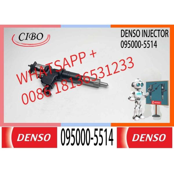 095000-5510 095000-5514 0950005514 Fuel Injector for Hi-tachi ZX450 Excavator I-s-uzu 6UZ1 6WF1 6WG1 Engine