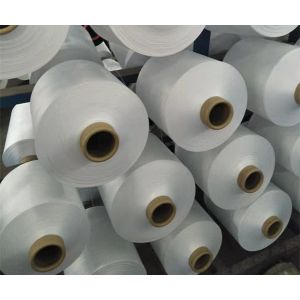 AA/A Grade 200D/96F 100% Polyester Draw Texturing Yarn Raw White Black