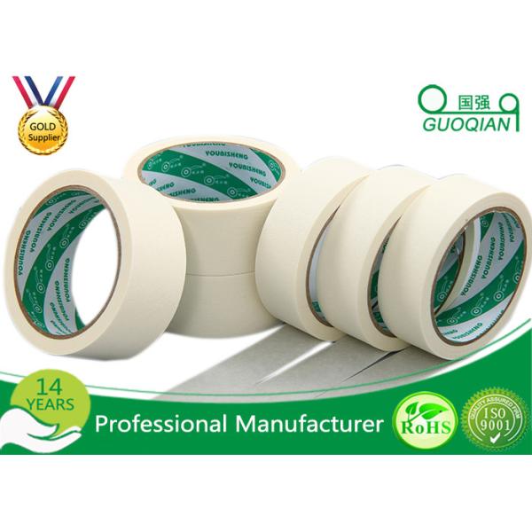 Spray Painting Custom Masking Tape White , Water Resistant Masking Tape