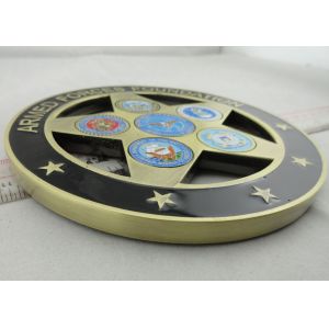 Custom Armed Forces Foundation Badge, Zinc Alloy Souvenir Badges with Antique