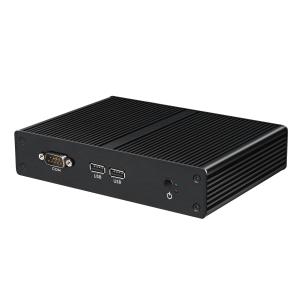 China Intel Celeron Industrial Fanless PC With DDR3L 8GB RAM And Dual COM Linux on sale