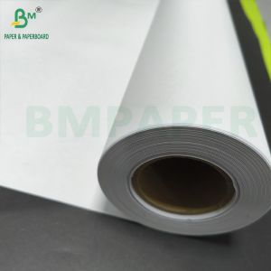 24lb Coated Color Inkjet Paper Roll Bright White Color 24" X 150ft
