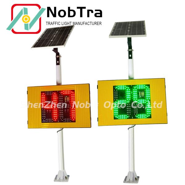 2 Digit Solar Radar Traffic Signal for Enhanced Traffic Management Beacon System