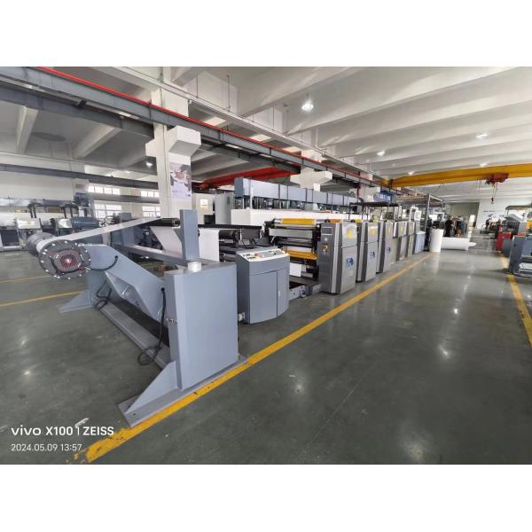 Automatic Register Position Memory Unit Type Flexo Printing Machine for Various