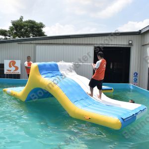 Cheap Floating Inflatable Water Slide For Lake for sale