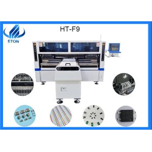 Cheap SMT picking and place machine for LED light with 68pcs head and 68 pcs feeder for sale