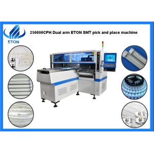 250000CPH SMT Pick And Place Machine 68 Heads For LED Tube Light / Strip Light
