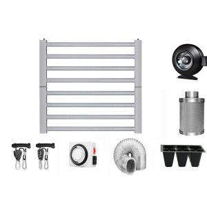 Foldable Igrowbio 860W High PPFD LED Grow Light