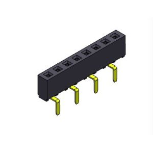 Female Header Connector 2.54mm Single Row Dual Entry TYPE 1*2PIN To 1*40PIN H=5