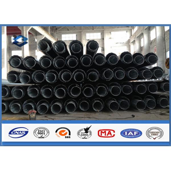 Direct Burial Type Polygonal Shape 3-20mm Thick Power Transmission Utility Steel