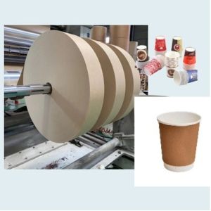 China Oil Resistant Recyclable PLA Coated Burger Paper Cup Made in China on sale