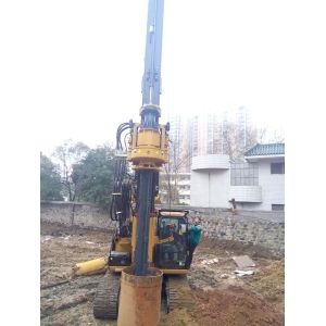 Piledriver Construction Hydraulic Piling Machine , 24m Pile Driver Equipment